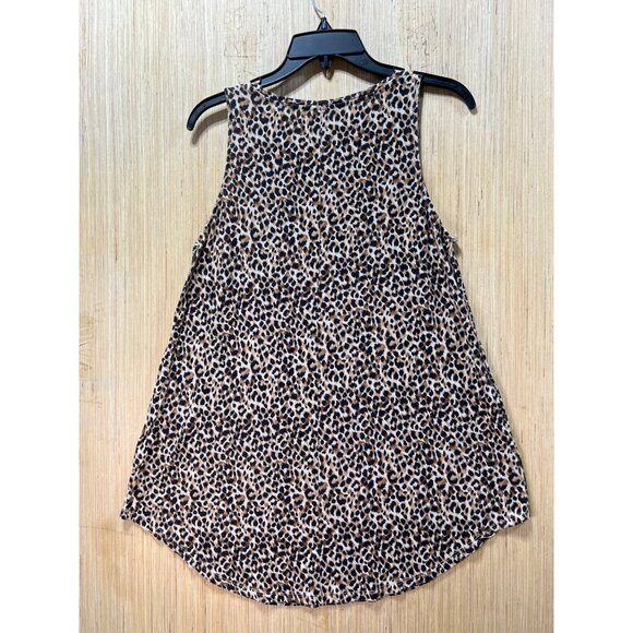 Old Navy - Women's Leopard Print Tank Top - Black/White - Medium - Picture 2 of 11